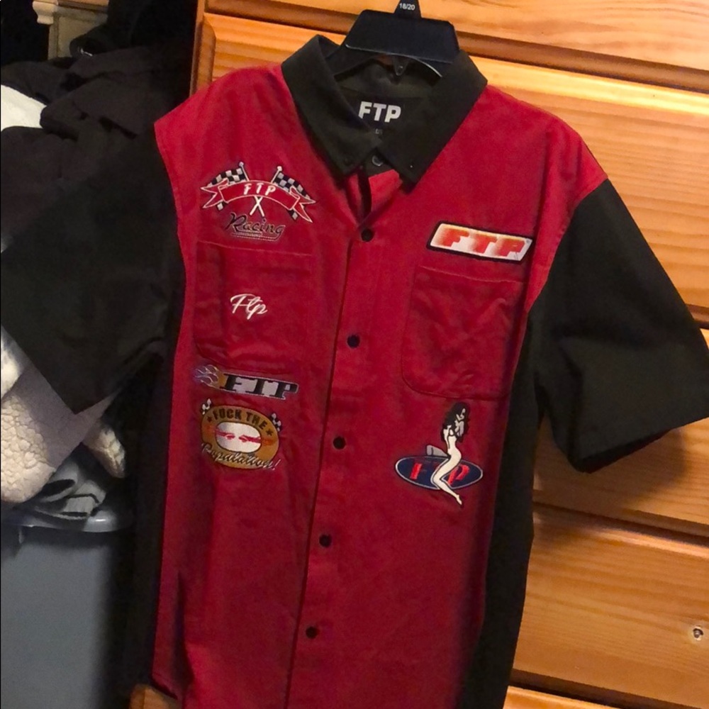 FTP Racing button up